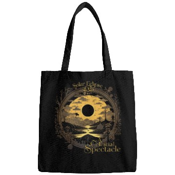 Discover Annular Solar Eclipse Fan Celestial Spectacle Bags