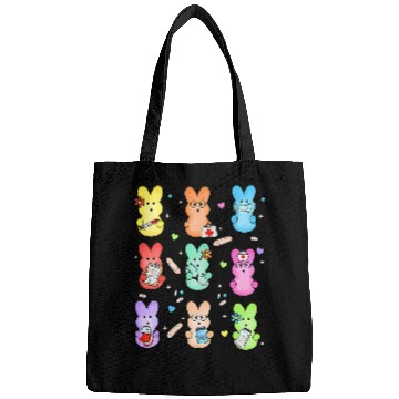 Discover easter nurses bunny doctor easter happy easter nurses crew Bags