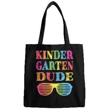 Discover Kids Kindergarten Dude Funny First Day Back To School Student Bags