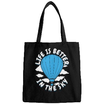 Discover Hot Air Balloon Pilot Design Bags