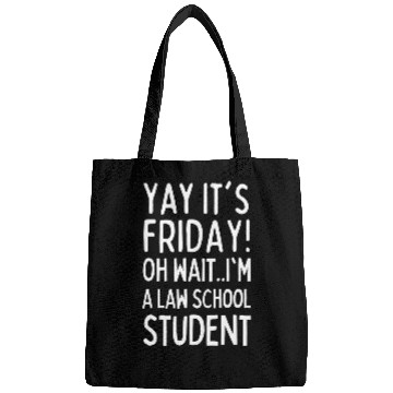 Discover Funny Law School Student Future Lawyers Bags