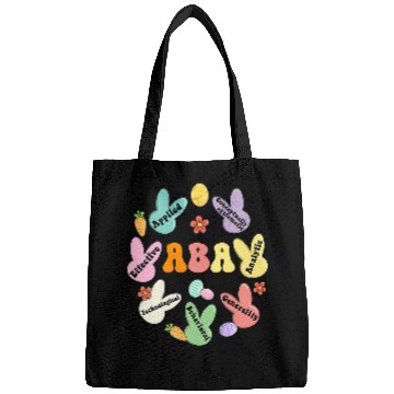 Discover Applied Behavior ABA Therapist Easter Day Bunny ABA Therapit Bags
