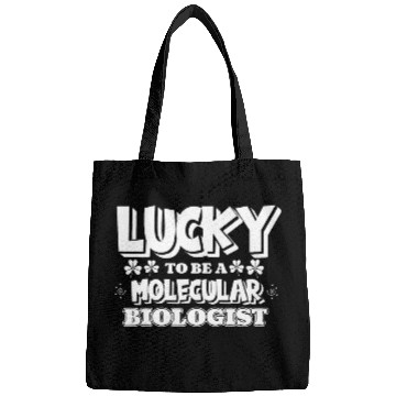Discover Biology Lucky Science Teacher Student Molecular Biologist Bags