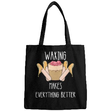 Discover Waxing Makes Everything Better Esthetician Smooth Skin Care Bags