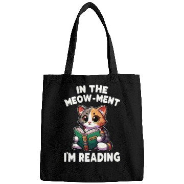 Discover Reading Book Cat For Library Reading Teacher 1 Bags