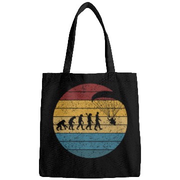 Discover Retro vintages Flying Paraglider Pilot Evolution Bags