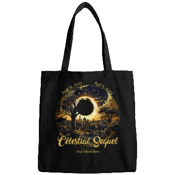 Discover 2024 Total Solar Eclipse Celestial Sequel 2017 Totality Sun Bags