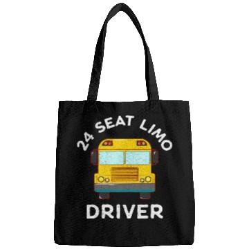Discover Funny School Bus Driver 24 Seats Limo Bags