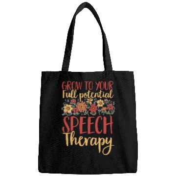 Discover Grow To Your Full Potential Speech Therapy Speech Pathology Bags