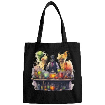 Discover Witchcraft Bartender Spooky Potions Halloween Bags