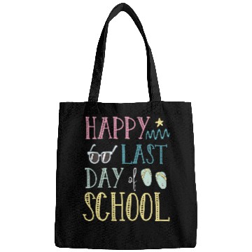 Discover Happy last day of school Teacher Summer Bags