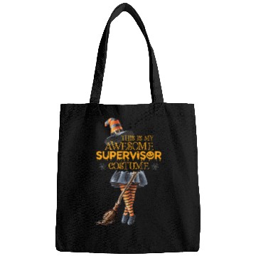 Discover This is my Halloween Supervisor Costume Witchy Boss Manager Bags