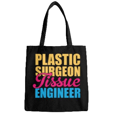 Discover Plastic Surgeon Tissue Engineer Surgery Doctor Graphic Bags
