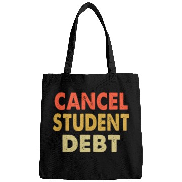 Discover Cancel Student Debt AOC vintages Retro Tax The Rich Bags