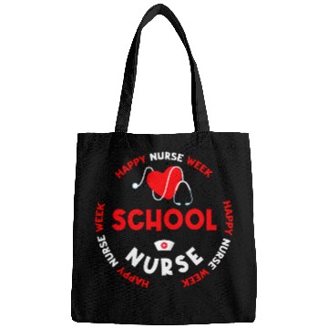 Discover Happy nurses Week 2024 School nurses Bags