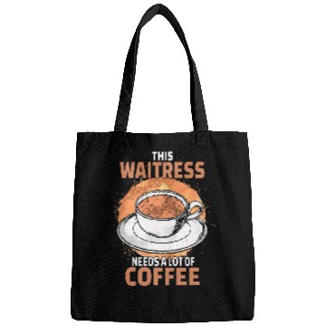 Discover Funny Waitress Coffee Bags