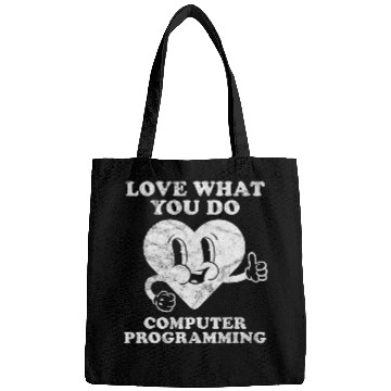 Discover Retro vintages Computer Programming or Computer Programmer Bags