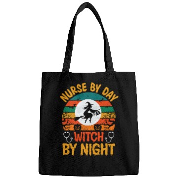 Discover nurses By Day Witch By Night Bags
