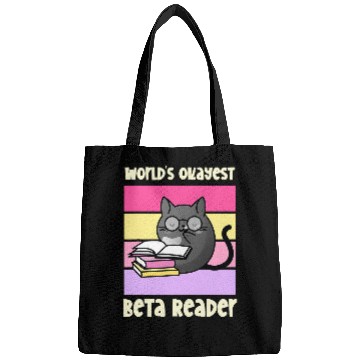 Discover Worlds Okayest Beta Reader 2Book Reviewer Author Writer Bags