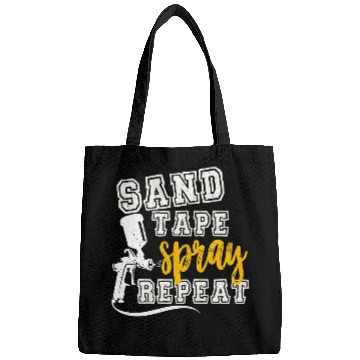 Discover Auto Body Painter Sand Tape Spray Repeat Automotive Paint Bags