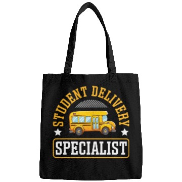 Discover Funny Student Delivery Specialist School Bus Driver Bags