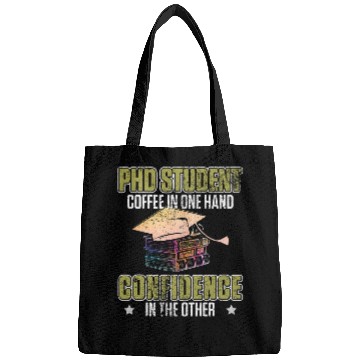 Discover PhD Student Dissertation Coffee Doctorate Graduation 1 Bags