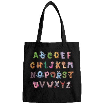 Discover Funy Alphabet ABCs Animal Learning Kindergarten Teacher Bags