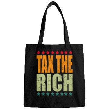 Discover Tax The Rich vintages Retro Cancel Student Debt AOC 1 Bags