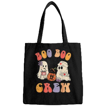 Discover Halloween Boo Boo Crew nurses ghosts Scared Mummy Bags