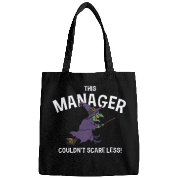 Discover This Manager Couldnt Scare Less Halloween Boss Scary Bags