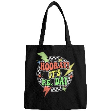 Discover Retro Hooray Its PE Day PE Teacher Physical Education Bags