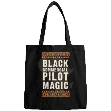 Discover Black Commercial Pilot Magic Juneteenth Black History Bags