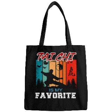 Discover Tai Chi Is My Favorite Funny Tai Chi Beginners Slogan Bags