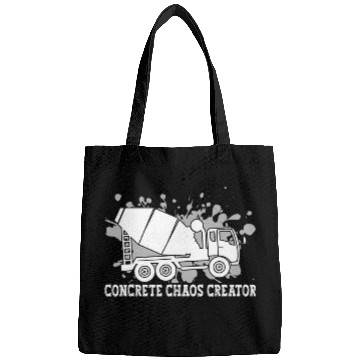 Discover Construction Batching Chaos Concrete Mixer Truck Driver Bags