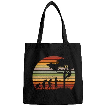 Discover Retro Arborist Evolution Tree Surgeon Arboriculturist Bags
