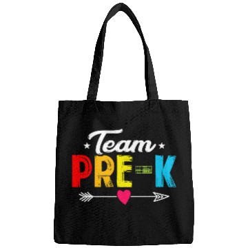 Discover Funny Team PreK Teacher Student Hello First Day Bags