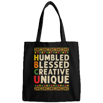 Discover HBCU Humbled Blessed Creative Black College Student Bags