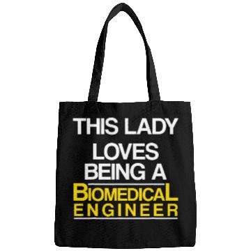 Discover Biomedicals Engineer Lady Funny Engineering Bags