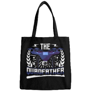 Discover The Quadfather Funny Drone Pilot Bags