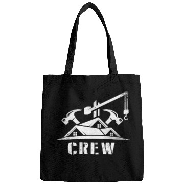 Discover Construction Crew Highway Worker Road Safety Jobsite Bags