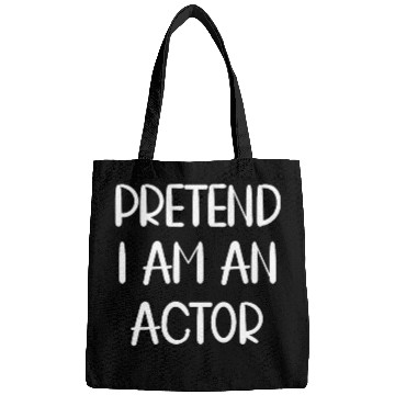 Discover Pretend Im a an Actor Lazy Halloween Costume Bags
