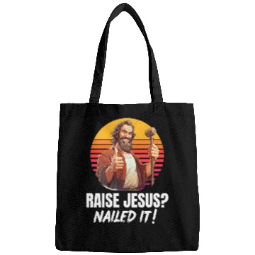 Discover Funny Saint Joseph Catholic Father And Worker 4 Bags