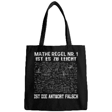 Discover Funny mathematics saying math student mathematician teacher 1 Bags