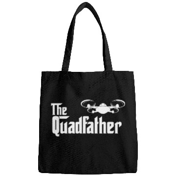 Discover The Quadfather Funny Quadcopter Drone Pilot Daddy Bags