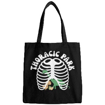 Discover Funny Thoracic Park Dinosaur nurses Squad Nursing Students Bags
