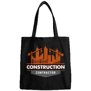 Discover Construction Crew Highway Worker Road Safety Contractor Bags
