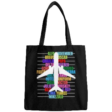 Discover Pilot Alphabet Pilot Copilot Alphabet Aeroplane Men Bags