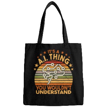 Discover Its a AI Thing artificial life robot computer science Bags