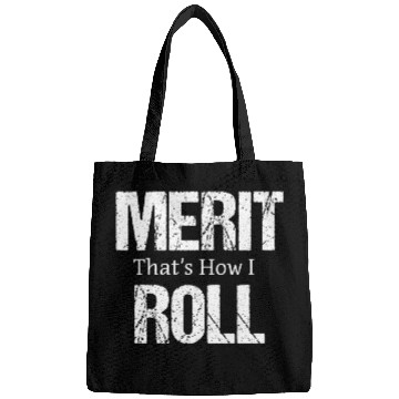 Discover Funny Merit Roll Quote Student Accomplishment Bags