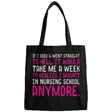 Discover Funny nurses Nursing Student 2 Bags